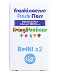 Living Libations Frankincense Fresh Floss (2 Refill Floss Rolls)