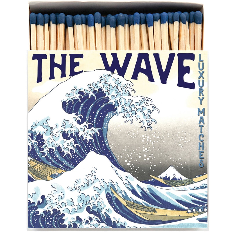 Archivist Hokusai Wave Matchbox (125 pcs)