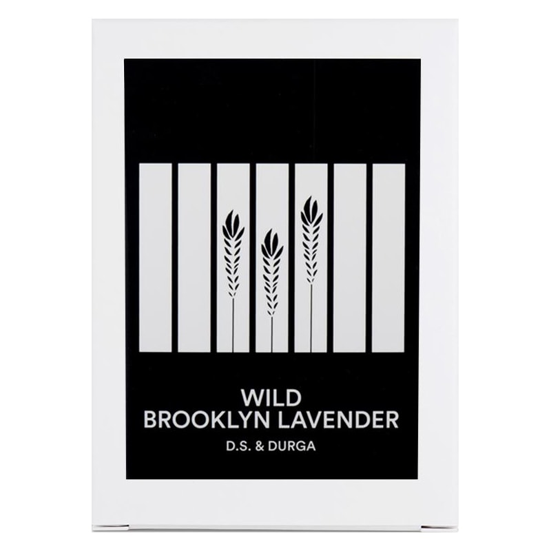 D.S. &amp; Durga Wild Brooklyn Lavender Candle box