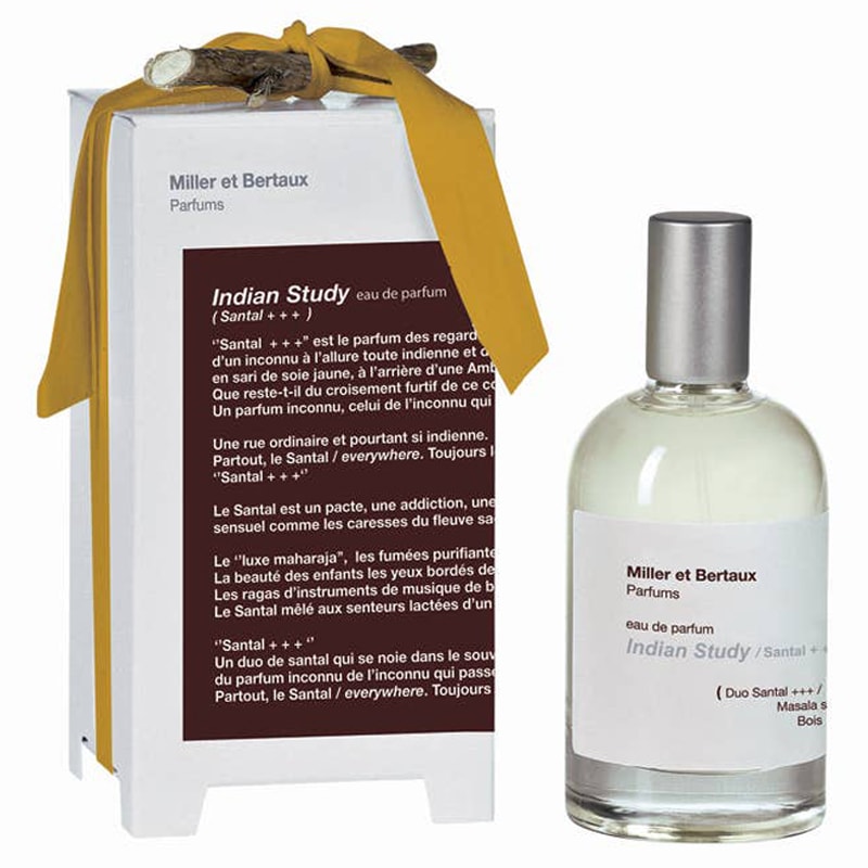 Miller et Bertaux Indian Study Eau de Parfum (100 ml) with box