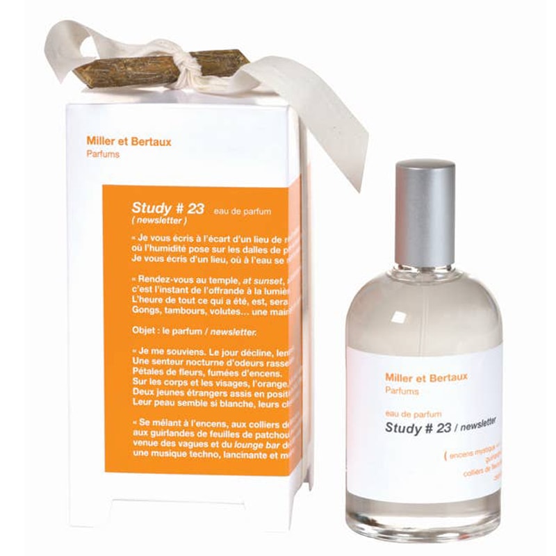 Miller et Bertaux Study #23 Eau de Parfum (100 ml) with box
