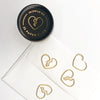 Broken Heart Paper Clips