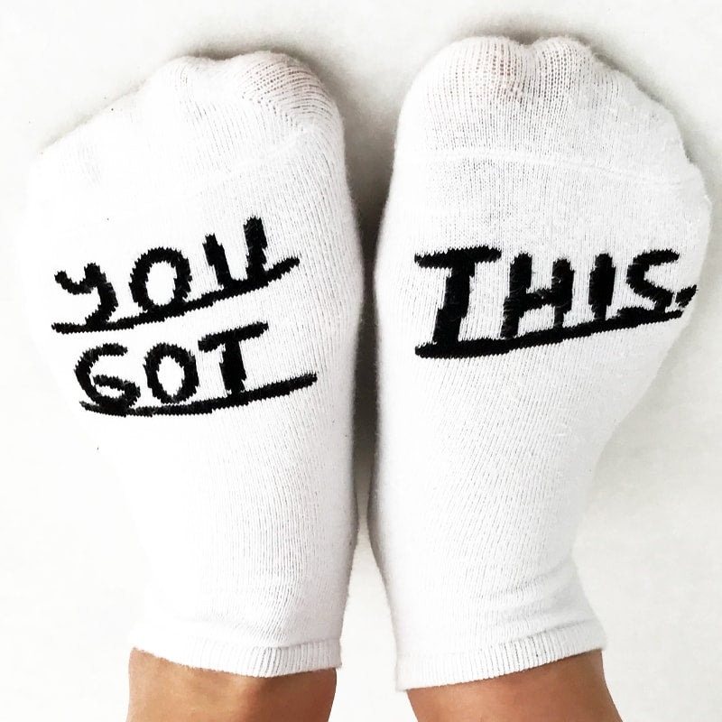 People I&#39;ve Loved You Got This Socks in White (1 pr)