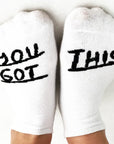 People I've Loved You Got This Socks in White (1 pr)