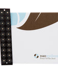 NAO Wellness 24K Gold 20-pc Ear Seed Kit - 20 pcs shown with front of card
