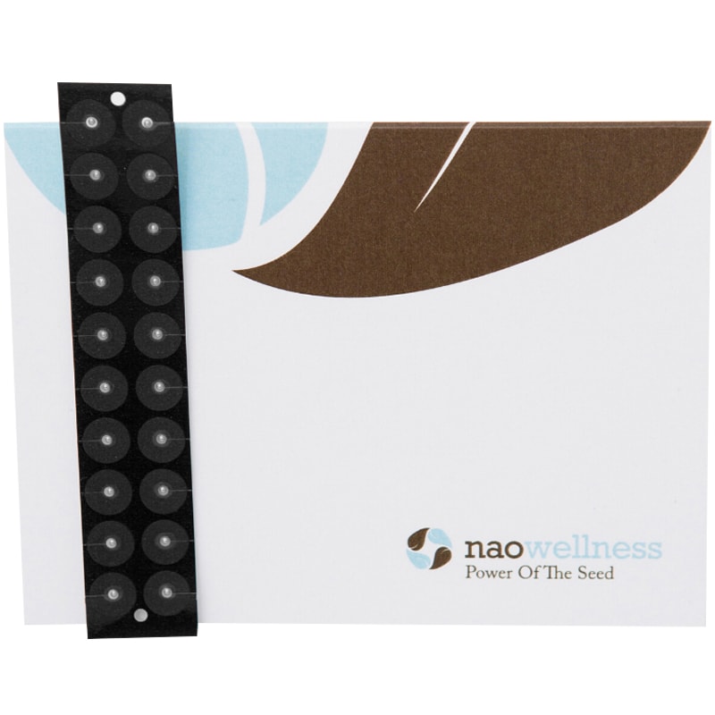 NAO Wellness Stainless Steel 20-pc Ear Seed Kit with front of card