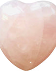 Nomads and Settlers Rose Quartz Heart Stone (1 pc)