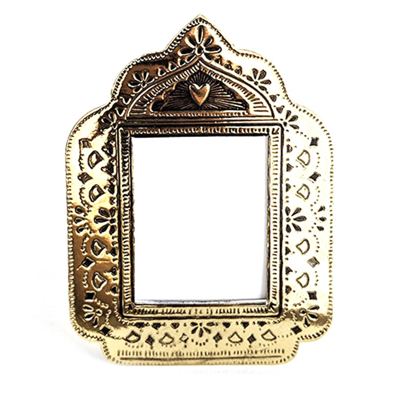 The Little Press Small Faux Tin Frame - Gold (1 pc)