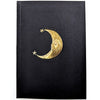 The Little Press Notebook with Foil Embossed Moon cover