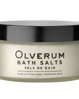 Olverum Bath Salts closed jar