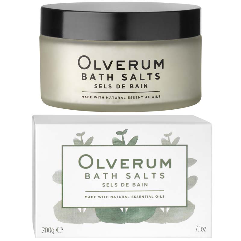 Olverum Bath Salts (200 g) with box