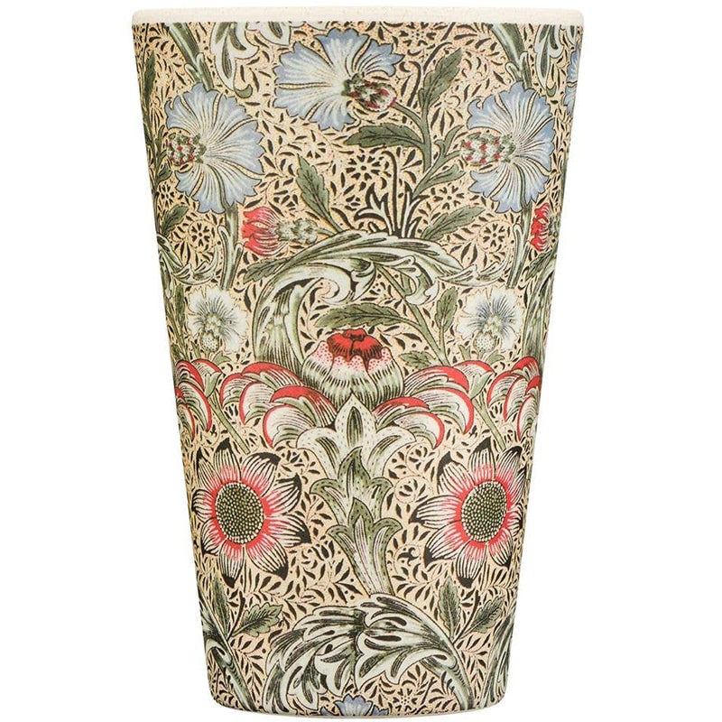 Ecoffee Cup William Morris - Corncockle without cap or sleeve