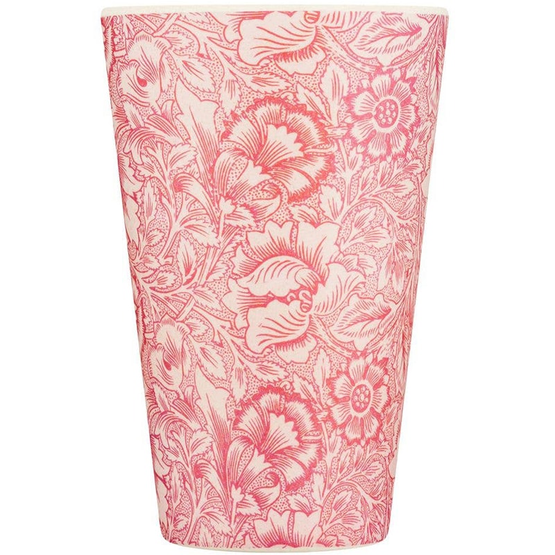 Ecoffee Cup William Morris - Poppy without lid or sleeve