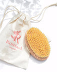 Rosebud Woman The Perfect Skin Brush with pouch