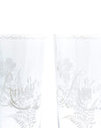 Leona d'Amour Highball Glasses close-up of 2 glasses