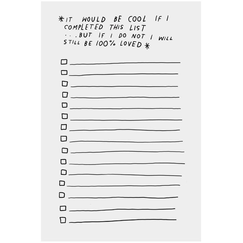 Rani Ban Co Still Be Loved To Do List (1 pad)