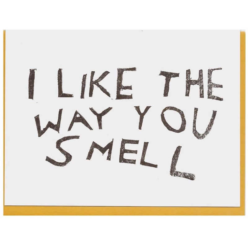 Rani Ban Co I Like The Way You Smell Card (1 pc with envelope)