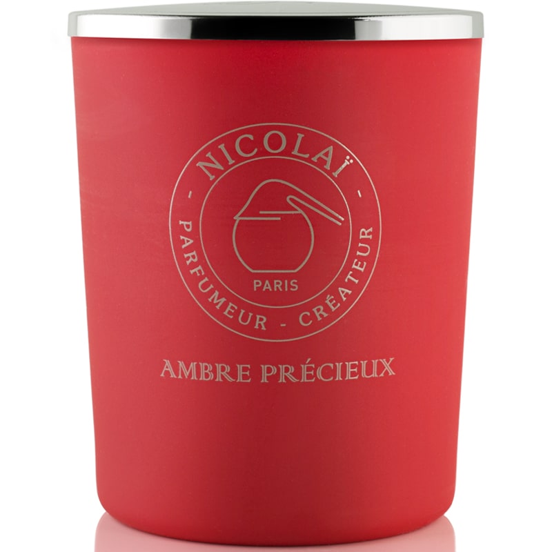 Parfums de Nicolai Ambre Precieux INTENSE Candle (6.7 oz) with lid