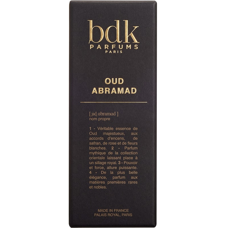 BDK Parfums Oud Abramad Eau de Parfum box
