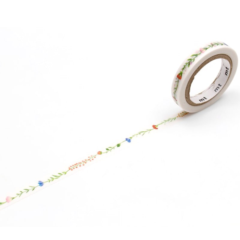 MT Masking Tape Flower Line ( 1/4" x 23 ft)