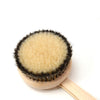 Shoji Works Long Handle Body Brush - head close-up