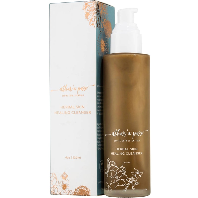 Athar’a Pure Herbal Skin Healing Cleanser (4 oz) with box