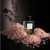 ALTAIA Atacama Eau de Parfum beauty shot on mounds of Himalayan Pink Salt