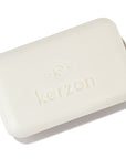 Top view of Kerzon Scented Soap Bar – Mint & Fig showing the bar of soap