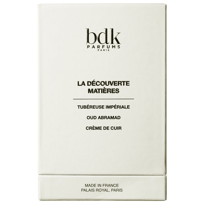 BDK Parfums Collection Matieres (3 x 10 ml) front of box