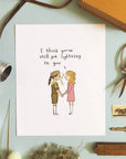 Abbie Ren Illustration Lightning Art Print shown grouped with other items (not included)