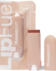 Kosas Cosmetics Kosasport Lipfuel - Flow shown with packaging