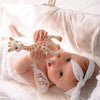 Sophie La Girafe Fresh Touch Sophie La Girafe shown in baby's hands and mouth