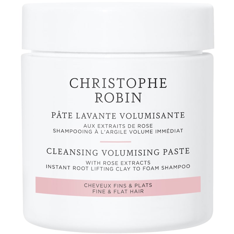 Christophe Robin Cleansing Volumizing Paste with Pure Rassoul Clay and Rose Extracts (2.5 oz Travel)