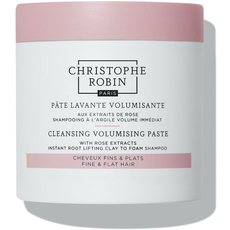 Christophe Robin Cleansing Volumizing Paste with Pure Rassoul Clay and Rose Extracts (8.4 oz)