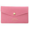 Quitterie Card Case with Snap - Pink