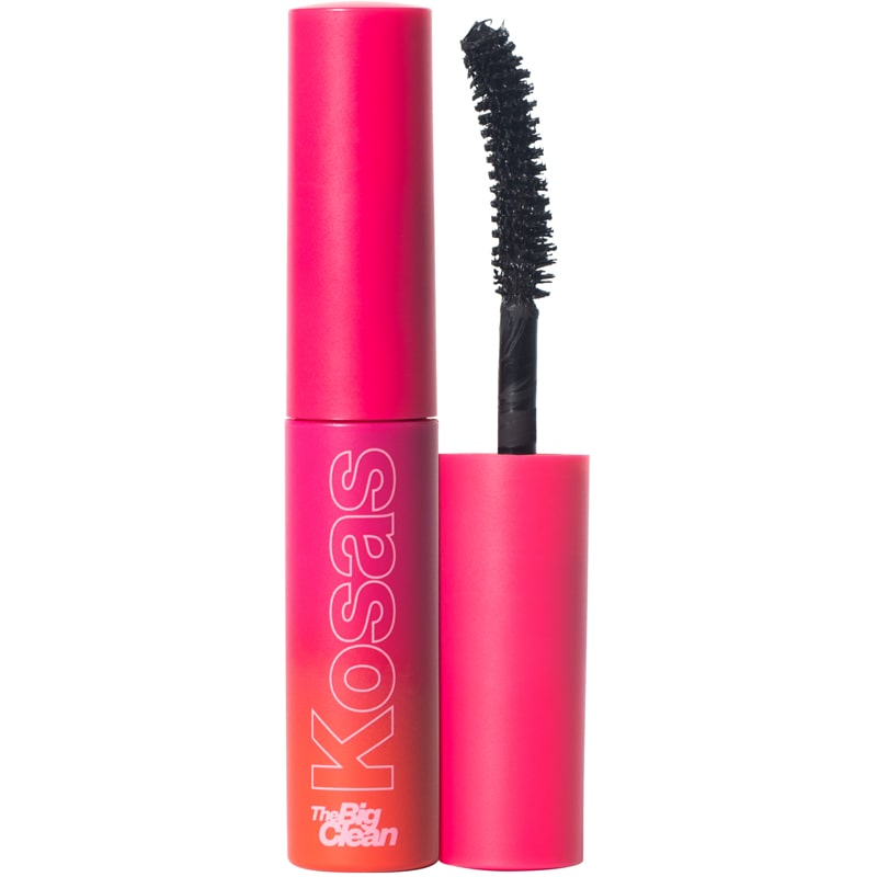 Kosas Cosmetics The Big Clean LONGWEAR Volumizing + Lash Care Mascara MINI - Intense Black (5 g)
