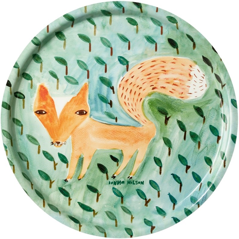 Donna Wilson Limited Fox in the Leaves Tray (1 pc)