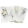 June & December Herbal Tea Garden Napkins Set (4 pcs)