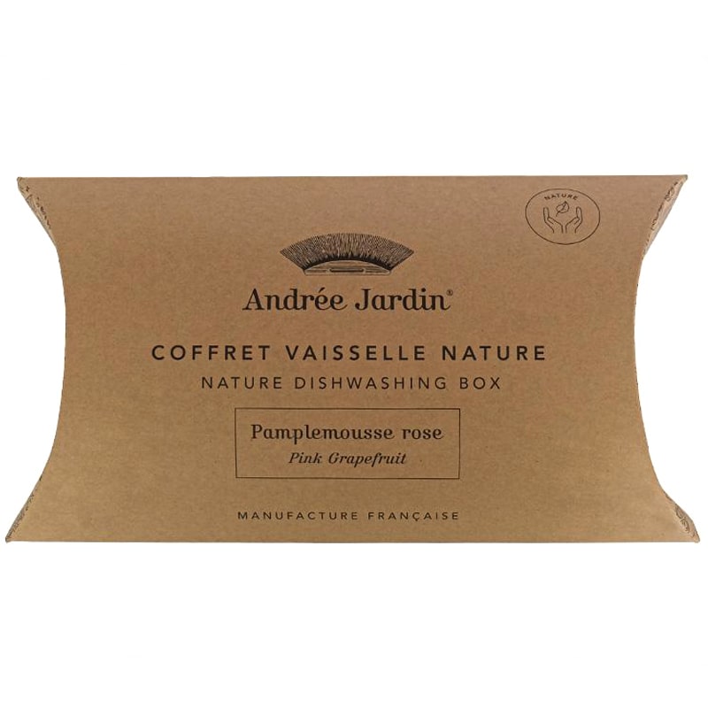 Andree Jardin Dish Washing Set – Grapefruit &amp; Rose packaging