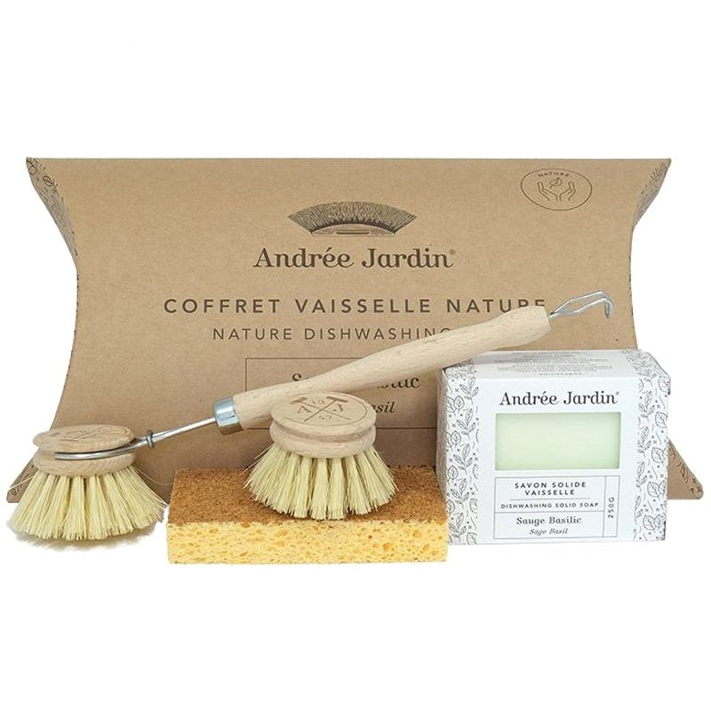 Andree Jardin Dish Washing Set – Sage &amp; Basil showing products