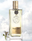 Parfums de Nicolai Poudre de Musc Intense 100 ml beauty shot with clouds and flowers
