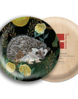 Avenida Home Hedgehog Birch Wood Mini Tray displaying front and back side of the tray