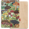 Avenida Home Mushroom Forest Chopping Board displaying the front and back side