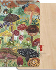 Avenida Home Mushroom Forest Chopping Board displaying the front and back side