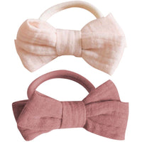 Bachca Paris Cotton Gauze Elastic Bows (2 pcs)