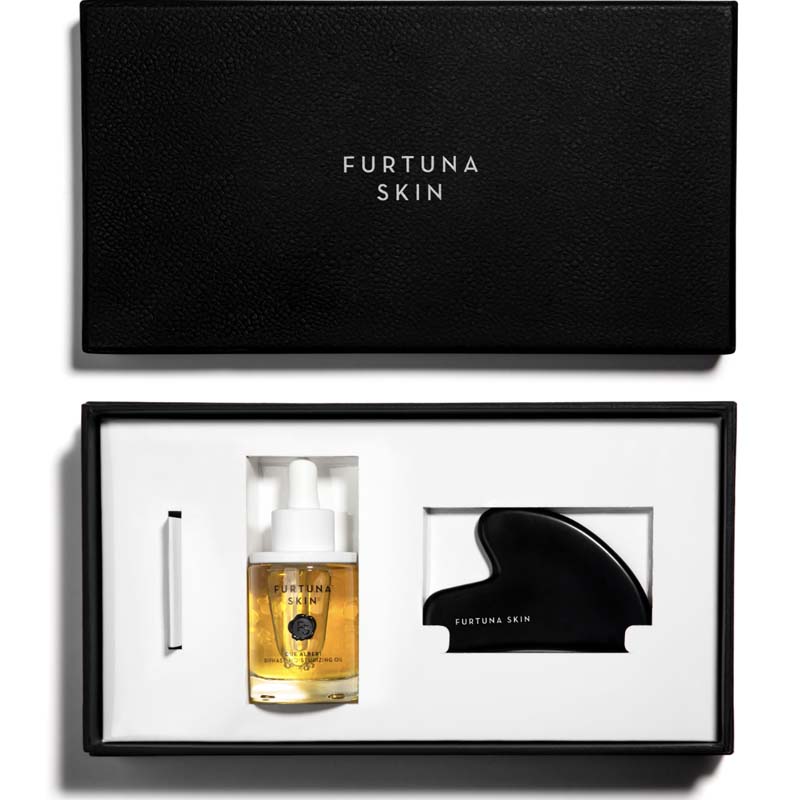 Furtuna Skin Restorative Ritual Set  open box with lid
