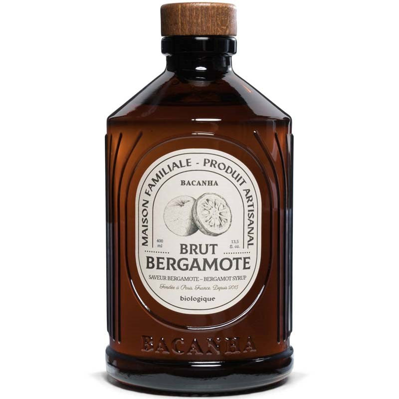 Bacanha Organic Raw Bergamot Syrup (400 ml)