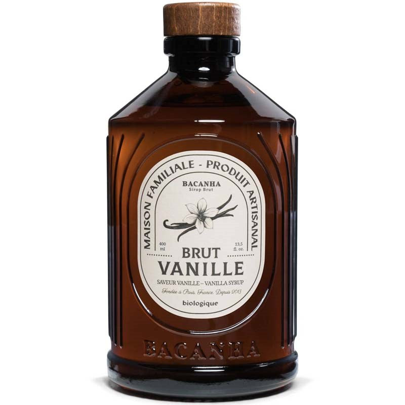 Bacanha Organic Raw Vanilla Syrup (400 ml)