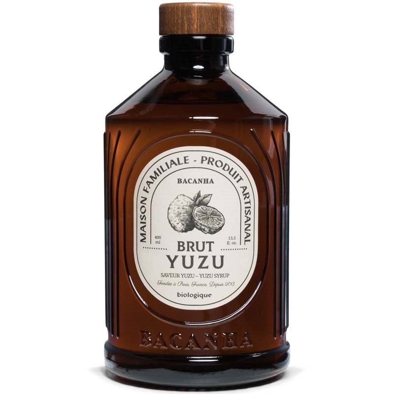 Bacanha Organic Raw Yuzu Syrup (400 ml)