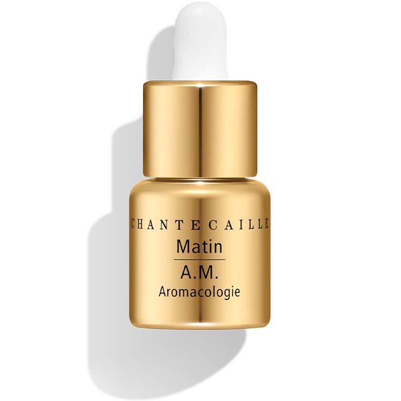Chantecaille Gold Recovery Intense Concentrate A.M. displaying one serum bottle